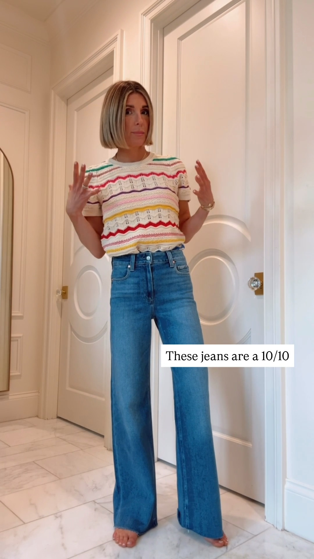 Best seller this week! These jeans fit tts