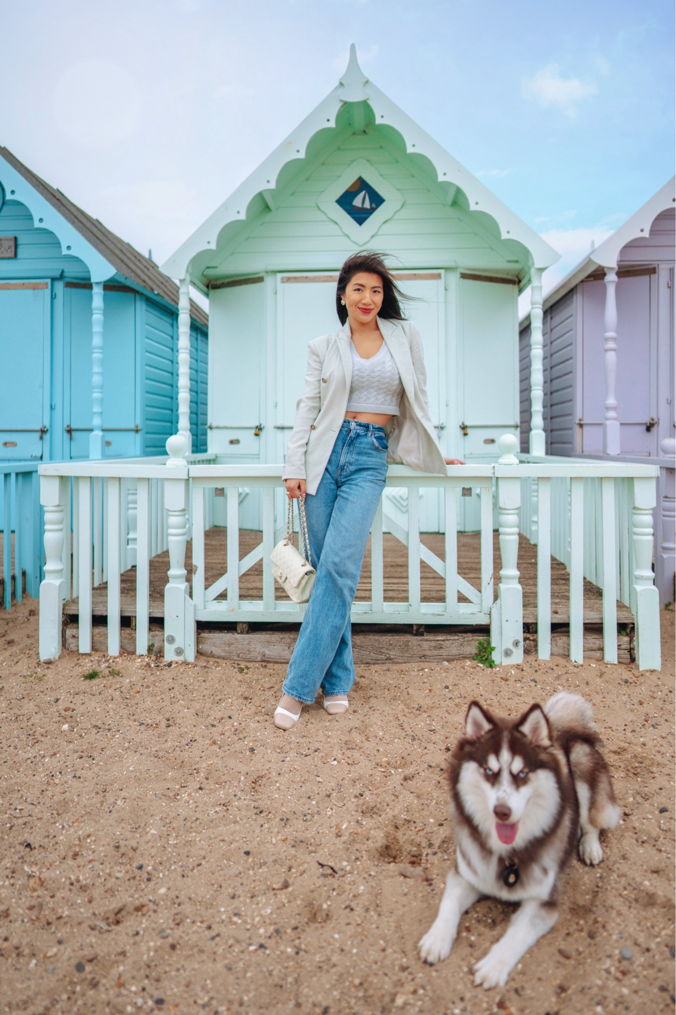 🔍 Zara, green blazer, pastel outfit, crop top, casual outfit, dog walking, Prada heels, Chanel bag

#LTKSeasonal #LTKeurope #LTKSpringSale