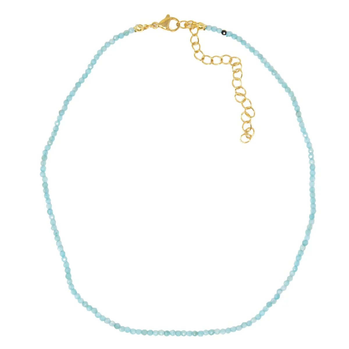 Light Blue Tai Necklace | Allie + Bess