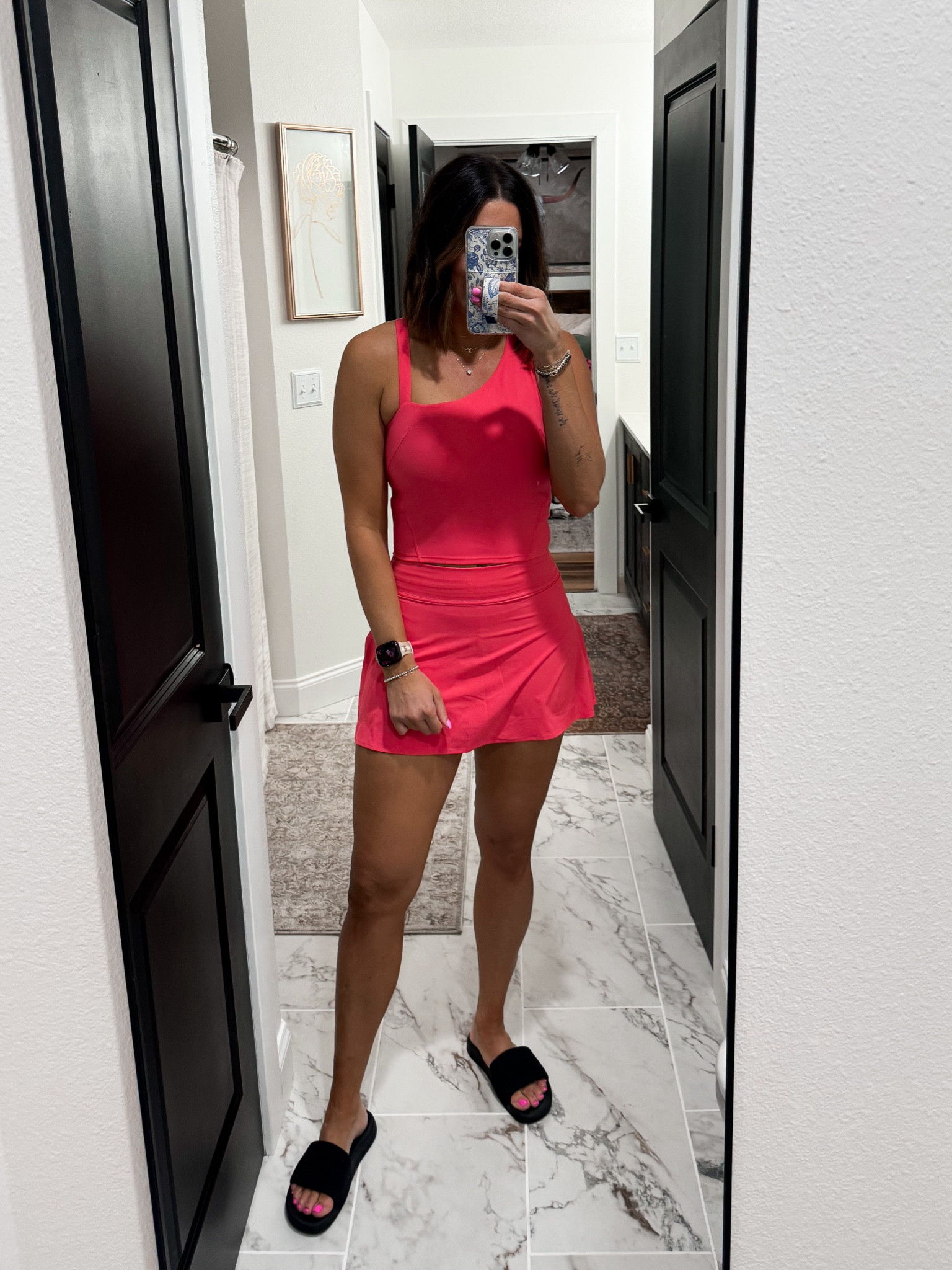 Workout tank-8
Skort-6
Slides-tts 8

#LTKfitness #LTKshoecrush #LTKSeasonal