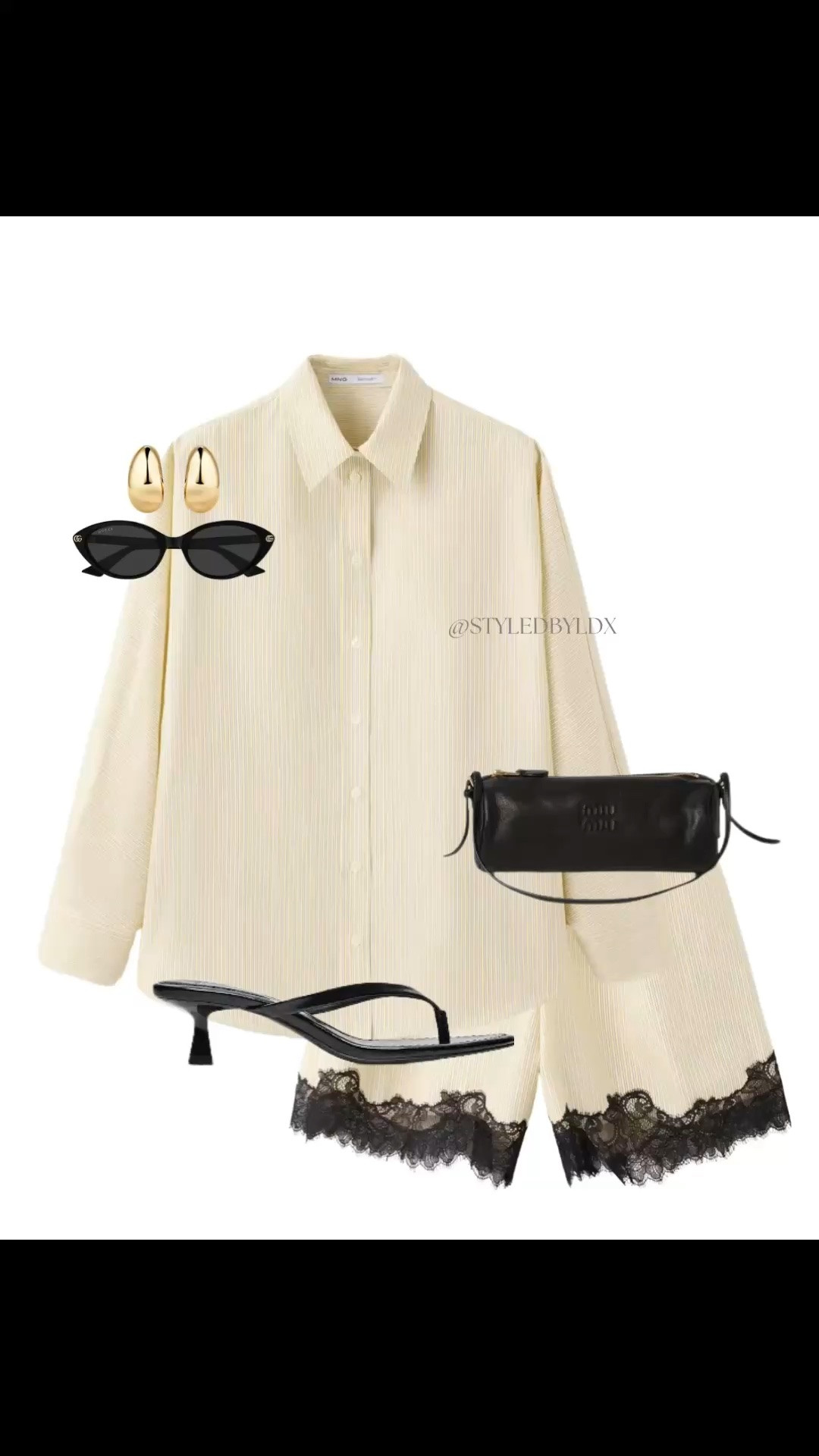 Summer outfit - mango set - new in - spring outfit - lace shorts - vacation - Partywear - co ord - bank holiday

#LTKspring #LTKsummer