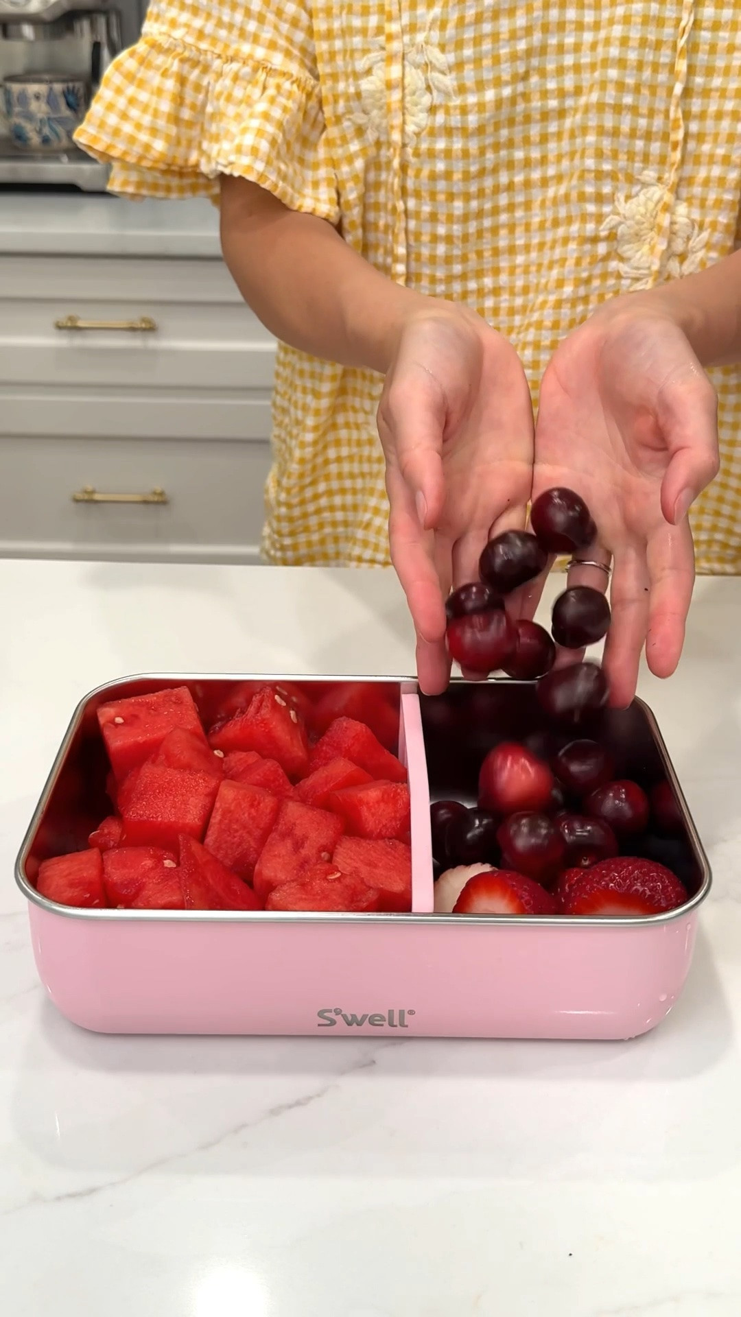 We’re in LOVE with our new stainless steel Swell meal prep containers! 🌱✨💕 #sponsored