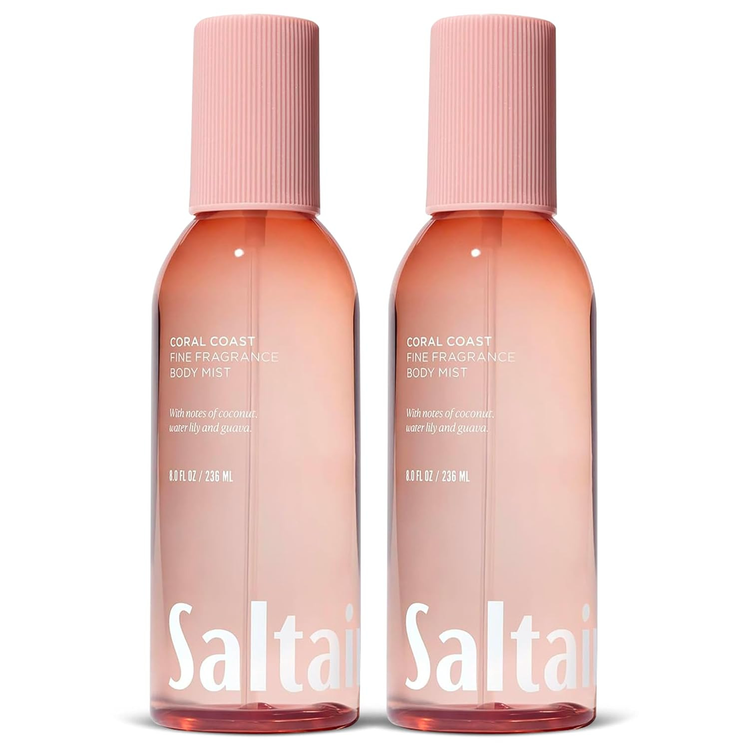 Saltair Body Mist | Lightweight Fragrance Spray | Coral Coast, 2 Pack | Amazon (US)