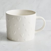 Embossed Heart Mug | Dunelm (migrated)