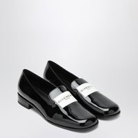 Givenchy Black Patent Leather Tuxedo Loafers | Balardi (US & Canada)