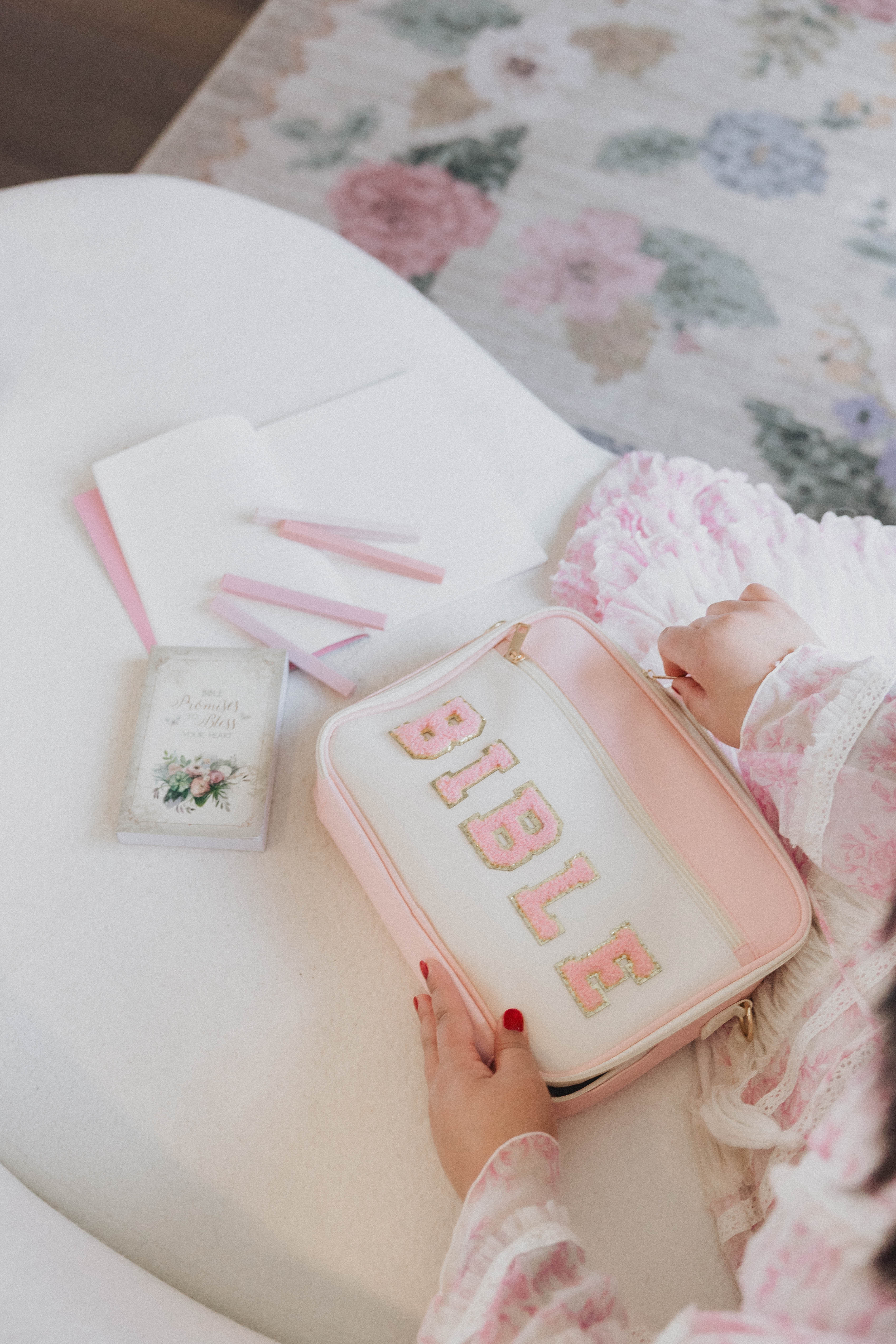 My Bible study essentials that make quiet time feel intentional. A durable notebook for sermons and prayers, smooth writing pens, no bleed Bible highlighters, and tabs to keep Scripture organized. Perfect for daily devotionals, church notes, and meaningful Bible study.

#LTKHome #LTKselfcare #LTKFindsUnder50