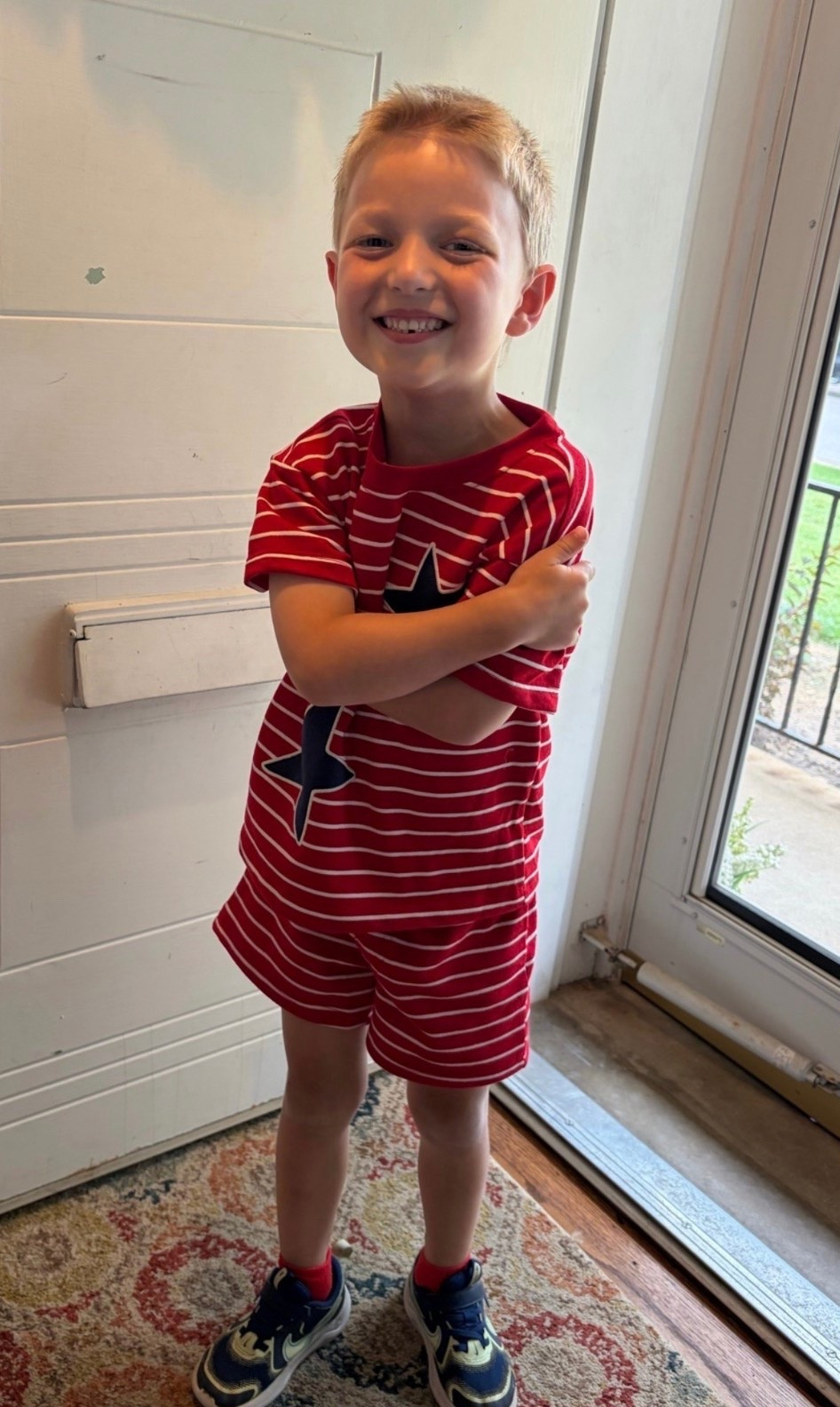memorial day outfit - $11, William picked this set out himself and I love it! This will be Perfect for the whole summer. 


#walmart #under15 #redwhiteandblue #toddlerboy #patriotic #fourthofjuly #summeroutfit

#LTKSeasonal #LTKKids