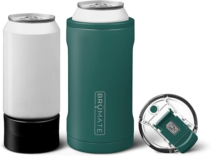 BrüMate Hopsulator Trio 3-in-1 Insulated Can Cooler for 12oz / 16oz Cans + 100% Leak Proof Tumbl... | Amazon (US)