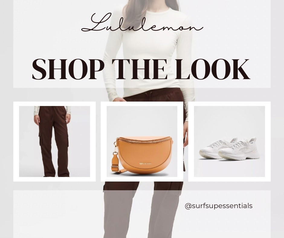 Shop this amazing look right here! 
#lululemon #crossbodybag #cargopants #lululemonshoes #LTKwomens #lotd #ootd #everydaystyle #casualwear #traveloutfit 

#LTKStyleTip #LTKItBag #LTKShoeCrush