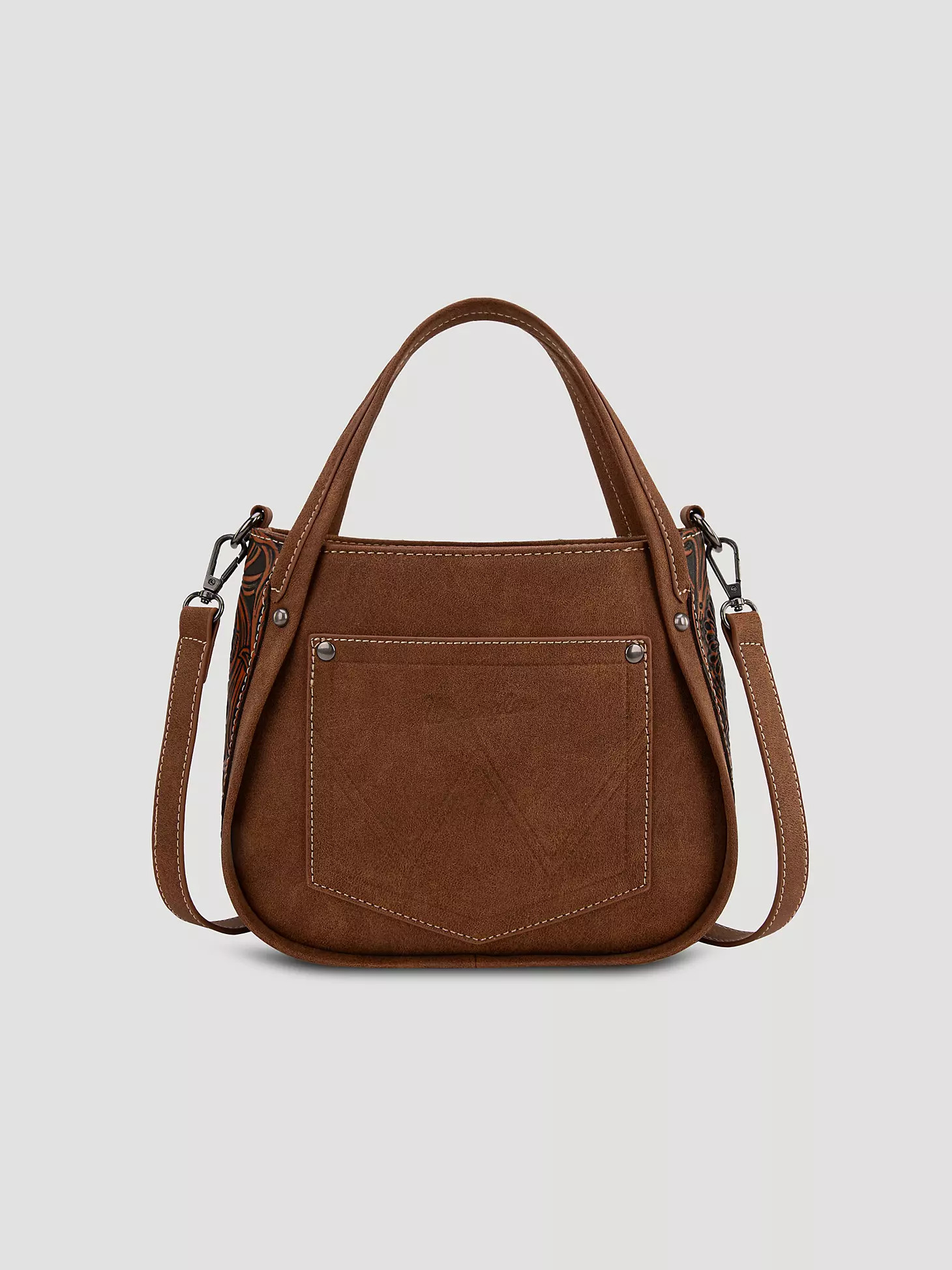 Genuine Hair-On Cowhide Tote Bag | Wrangler