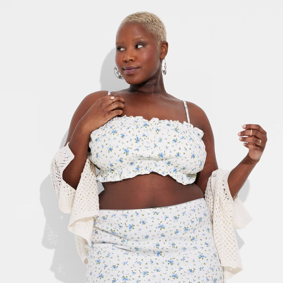 Women's Linen Tiny Tank Top - Wild Fable™ | Target