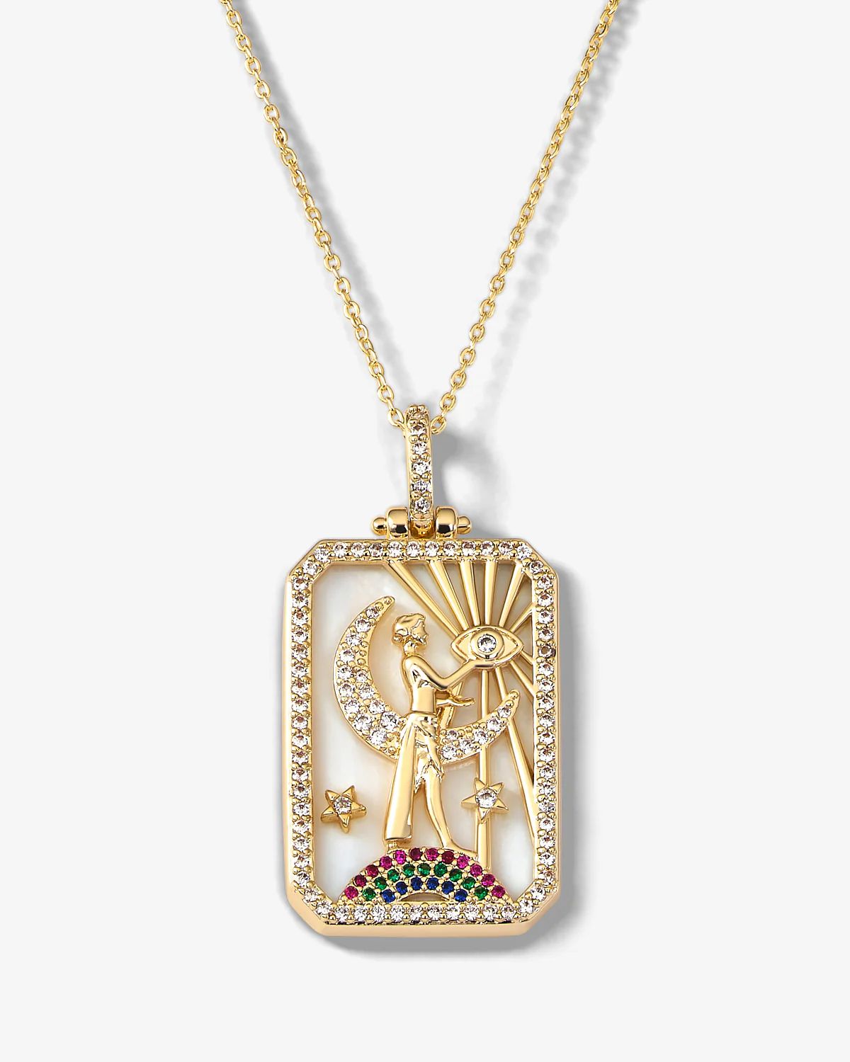 Goddess of Faith Amulet Necklace | Melinda Maria