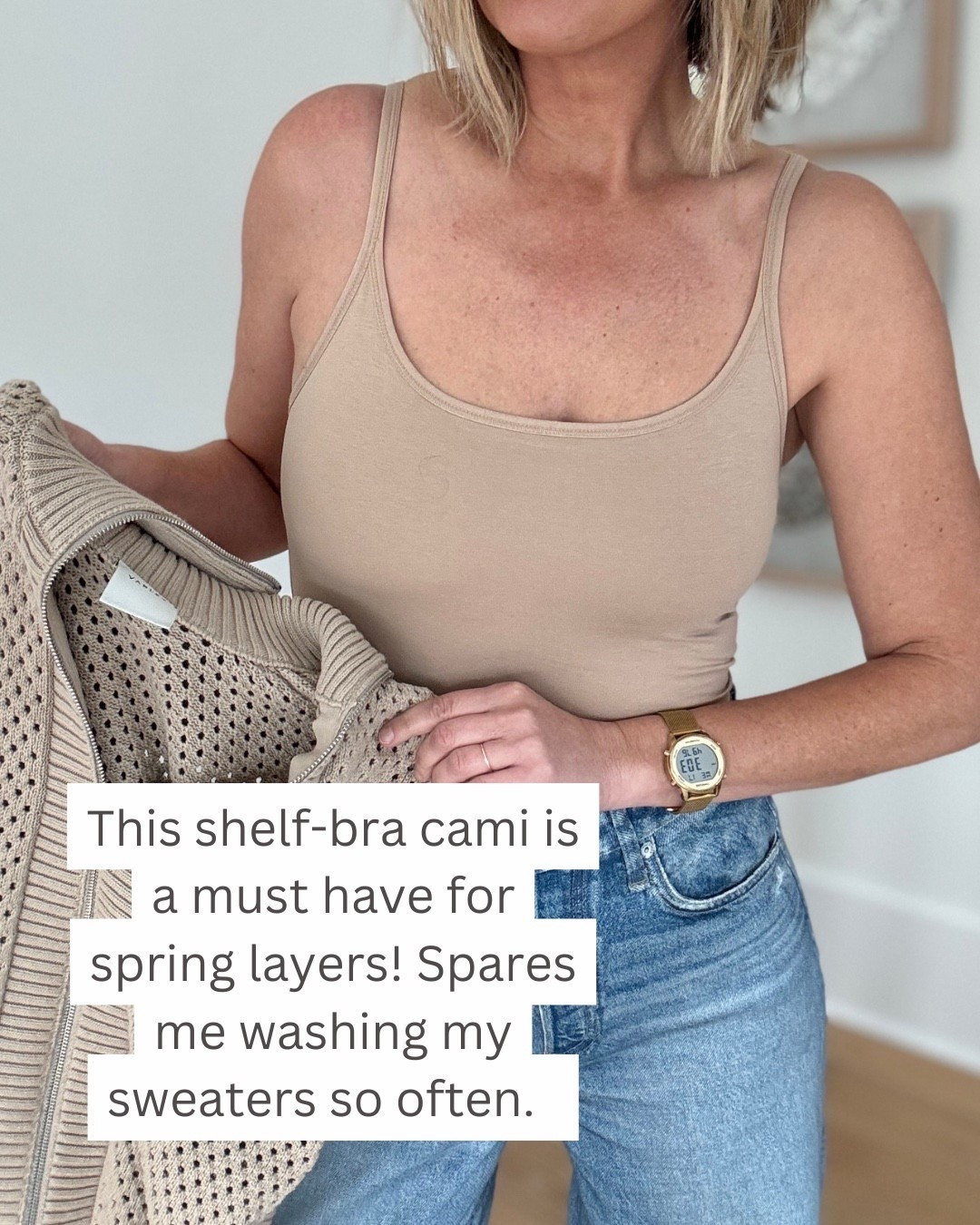 Living this shelf cami for spring layers 🙌🏻🙌🏻



#LTKmomlife #LTKgrwm #LTKSeasonal