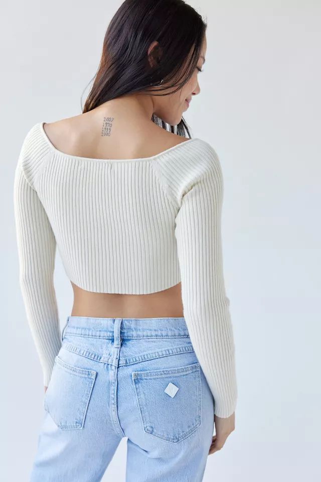 UO Rosalina Scoop Neck Sweater | Urban Outfitters (US and RoW)