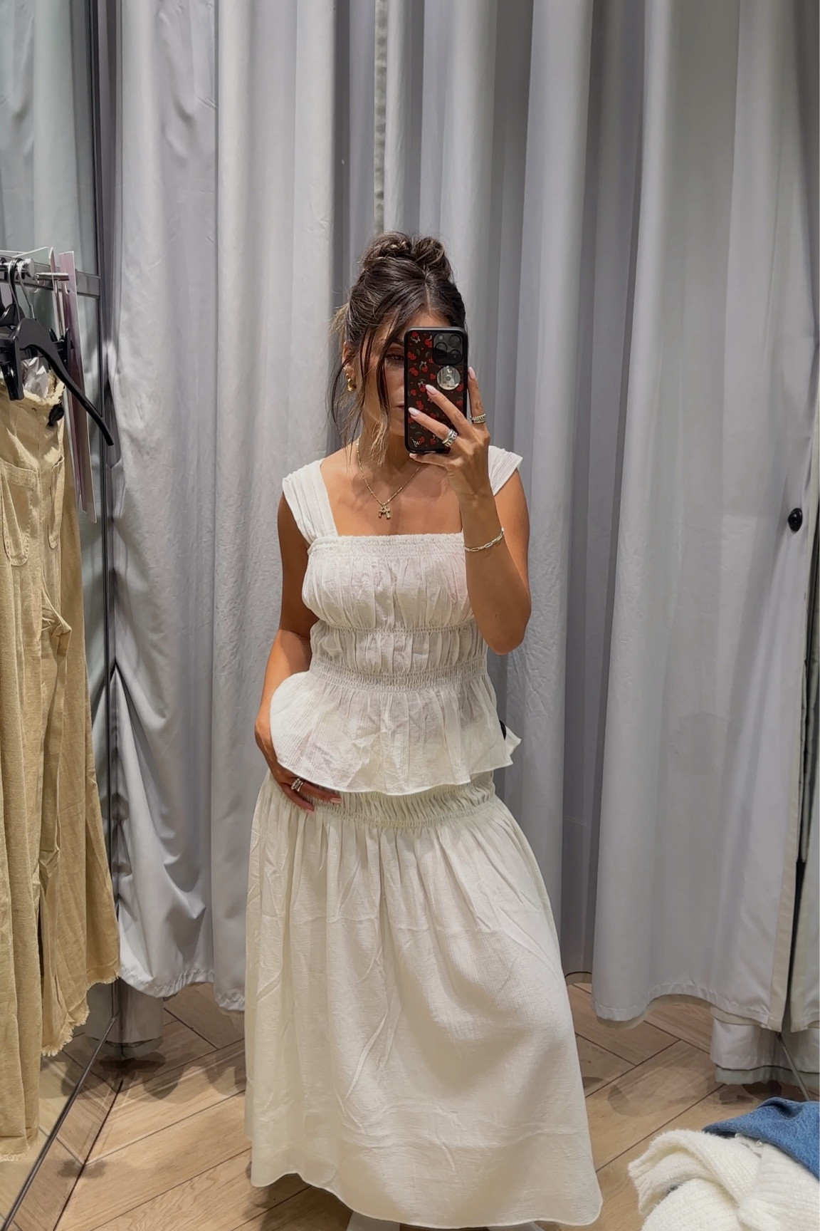 H&M Peplum Set 🕊️👼🏼🧺🤍

#LTKSeasonal #LTKStyleTip