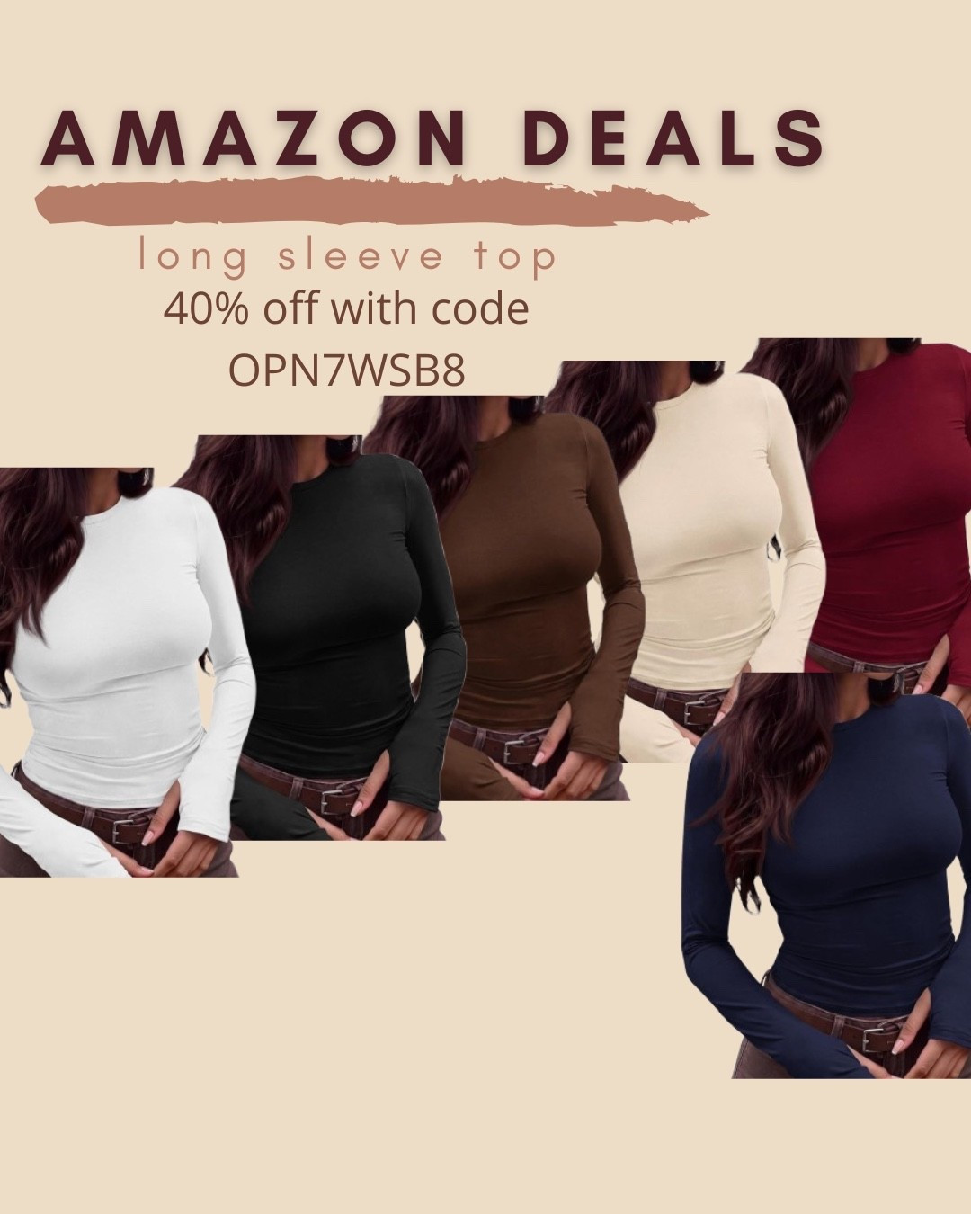 $7 ends 7/21

Amazon fashion
Amazon deals
Long sleeve top

#LTKSaleAlert