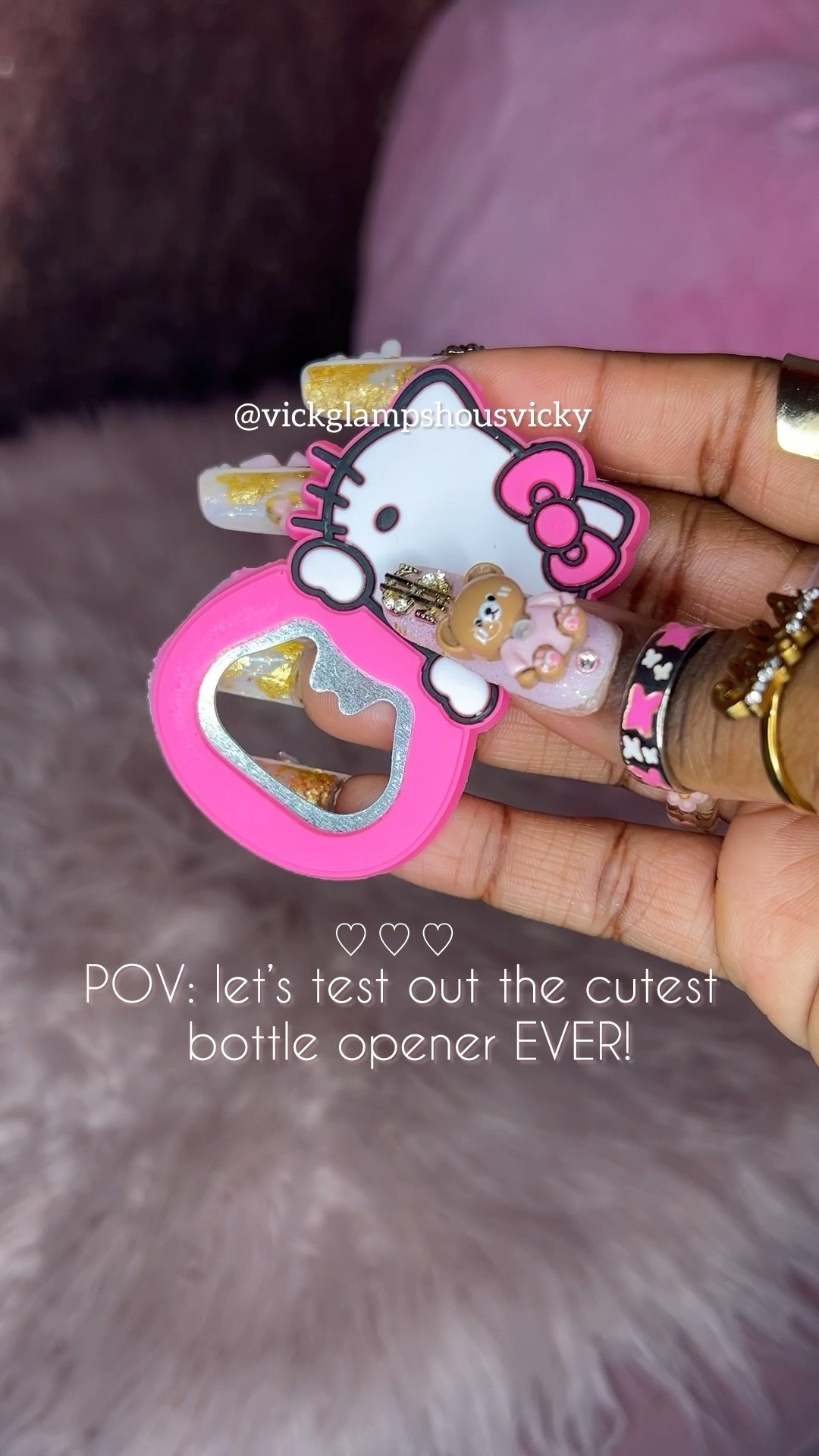 The cutest everrrr!💞💞💞

#asmr #hellokittykitchen #hellokittytools #bottleopener
#hellokitty #hellokittycore #hellokittyshopping #hellokittystuff #hellokittystuff #hellokittytoys #hellokittybeauty #hellokittyshopping

⠀⢀⠤⣀⣀⣴⣶⣔⢂⠀⠀
⠀⠸⠀⠀⠀⠻⠿⢿⣿⡇⠀
⢀⣸⠀⡀⠀⠀⠀⢠⠀⣗⡂
⠀⢚⣄⡁⠀⠛⠀⢀⡰⢷⠀
⠀⢠⢎⣿⣿⣭⣽⣿⡄⠜⠀
⠀⠘⢺⣿⣿⣿⣿⣿⡇⠀⠀
⠀⠀⠐⠤⠤⠼⠤⠤⠄⠀⠀

 ♡ ♡ ♡ 

✝️ God will be with you wherever you go. Joshua 1:9💓💓💓

#LTKHome #LTKFindsUnder50 #LTKWatchNow