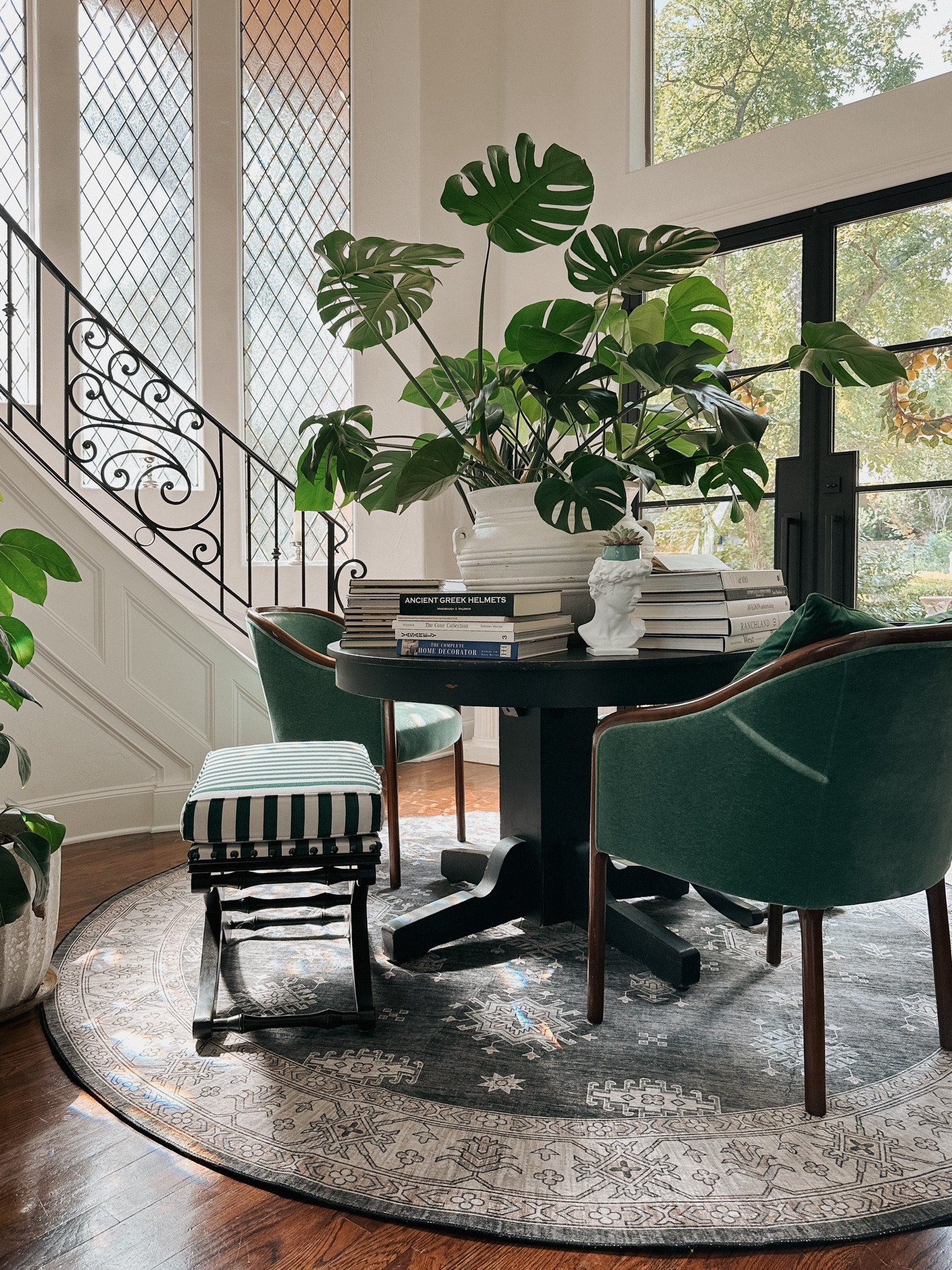 Gorgeous washable rug in our foyer!

#LTKHome