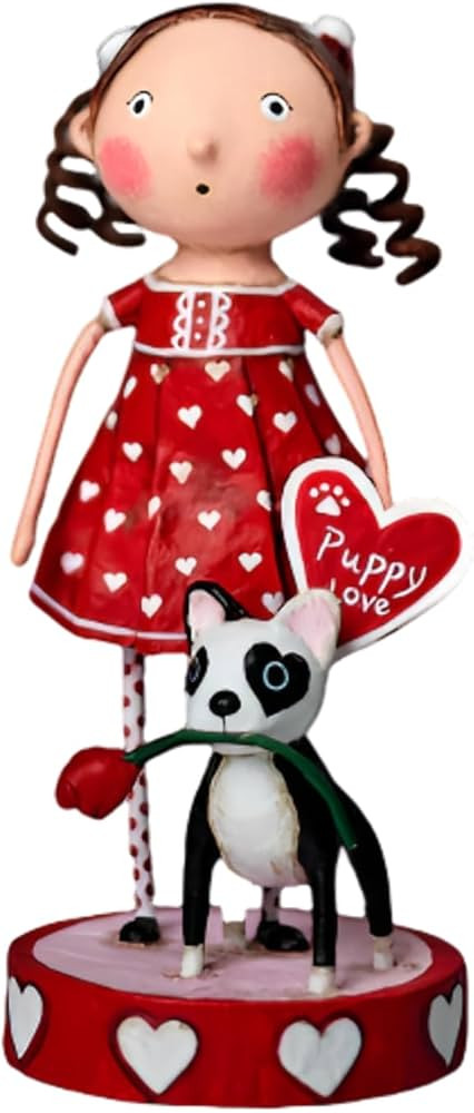 Lori Mitchell 16698 Mila Loves Milo Figurine 6.5" | Amazon (US)