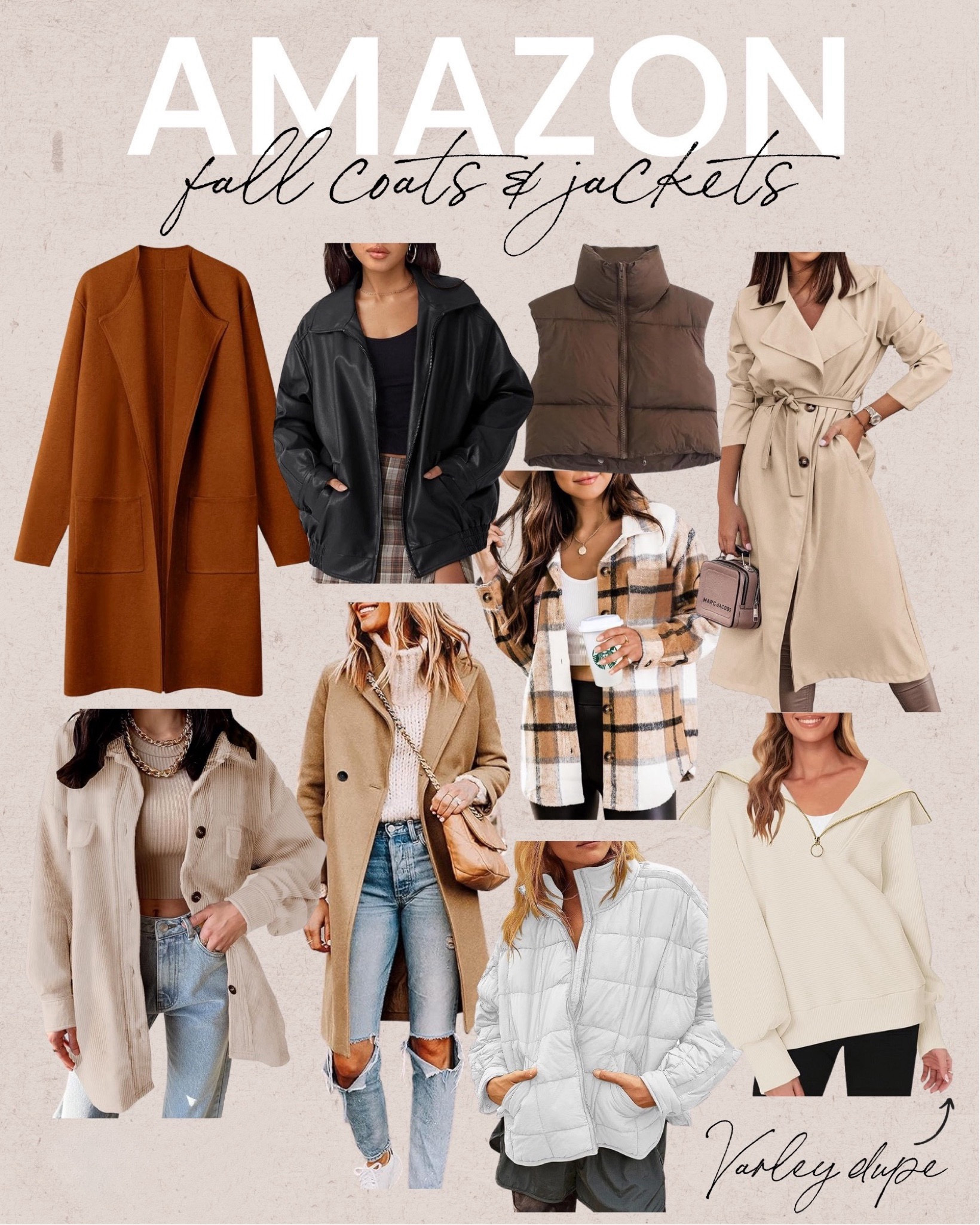Amazon fall coats and jackets 

Amazon fall fashion, Amazon fashion finds, Amazon coats, Amazon jacket, fall outfit, outerwear

#LTKStyleTip #LTKSeasonal #LTKSaleAlert