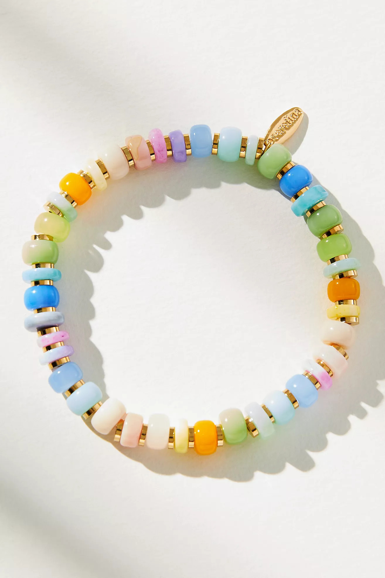 Multi-Color Beaded Bracelet | Anthropologie (US)