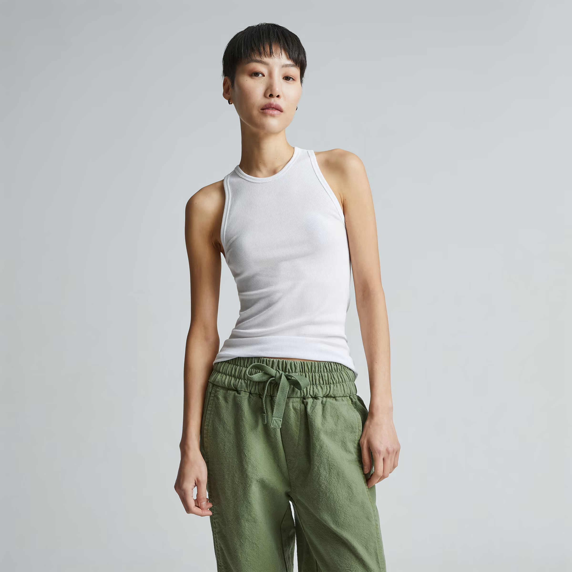 The Supima® Micro-Rib Racerback Tank | Everlane