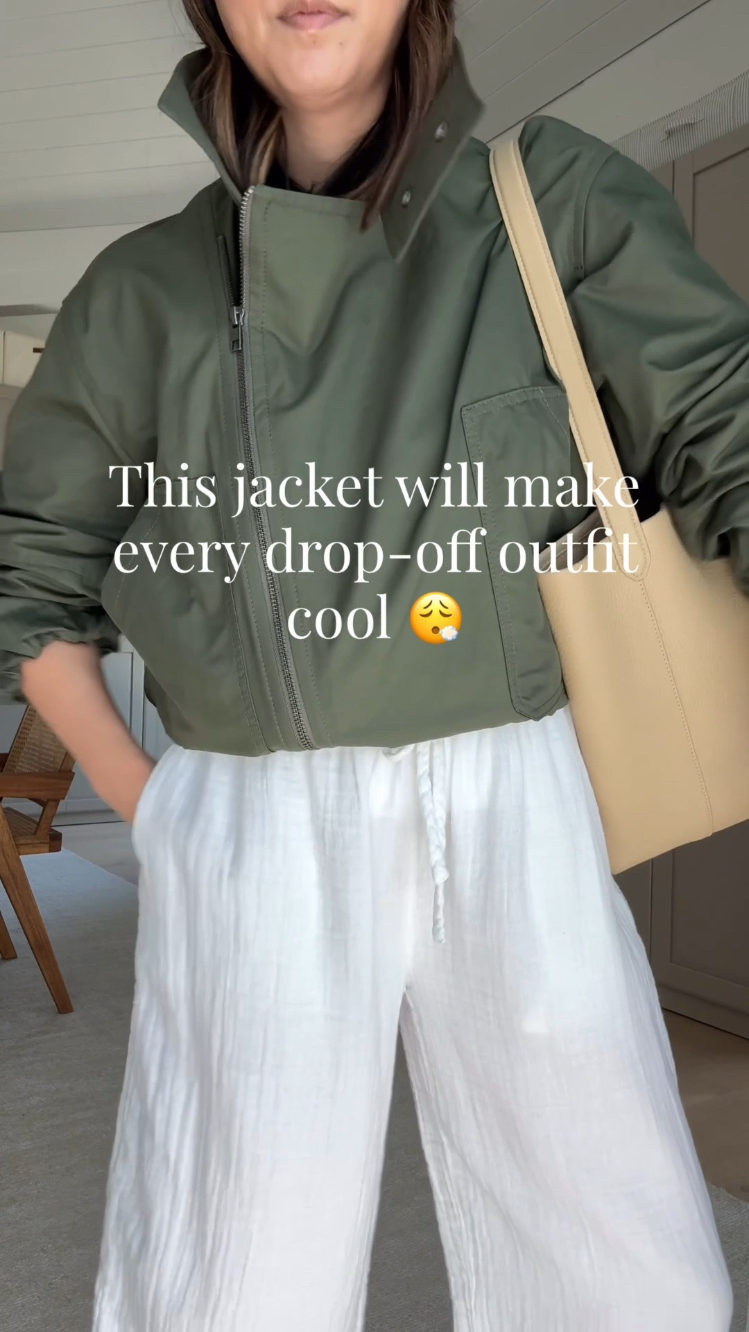 The jacket that will make every drop off outfit look cool. This will transition perfectly into fall. So good!

Vince jacket xs
Aritzia tee medium
Aritzia pants xs
Black Suede Studio sandals 35
The Row Park tote medium
Polo Ralph Lauren hat 
Electric Picks earrings
Dorsey James necklace 15”

#LTKgrwm #LTKmomlife #LTKPetite