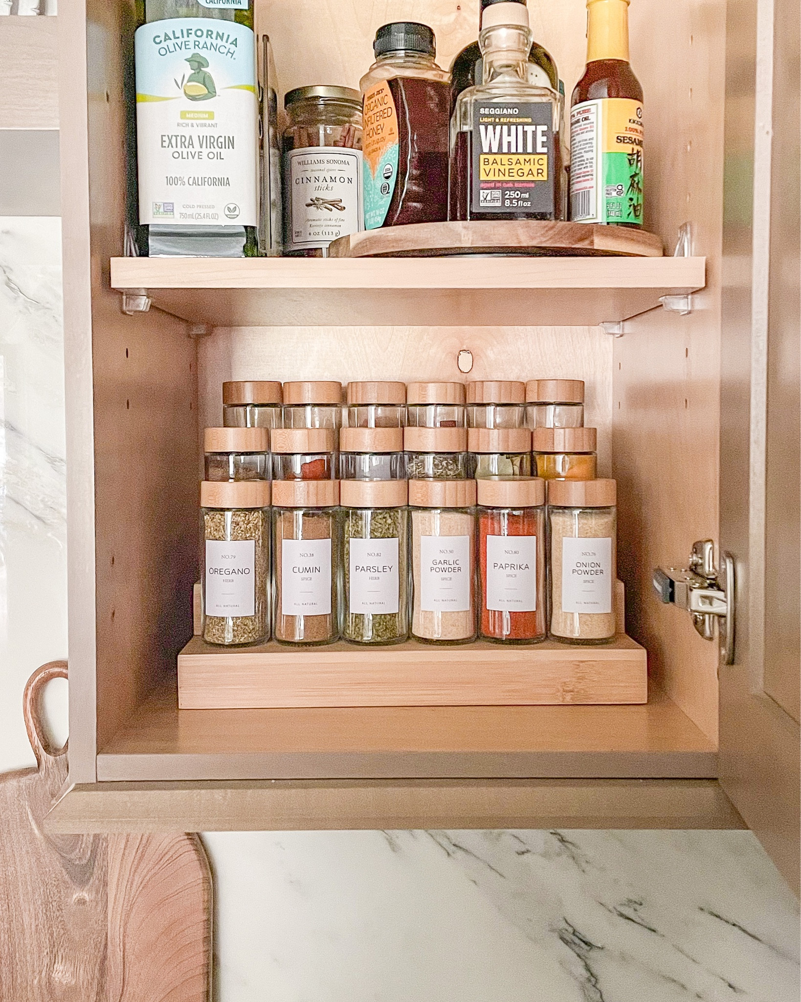 These Amazon spice jars were easily one of the favorite changes I implemented in my kitchen this year! I feel like they make cooking easier and cleaned up the look of my cabinets! The tops screw off and they have the normal shaker/pour lids which is great! 

#LTKunder50 #LTKhome #LTKsalealert