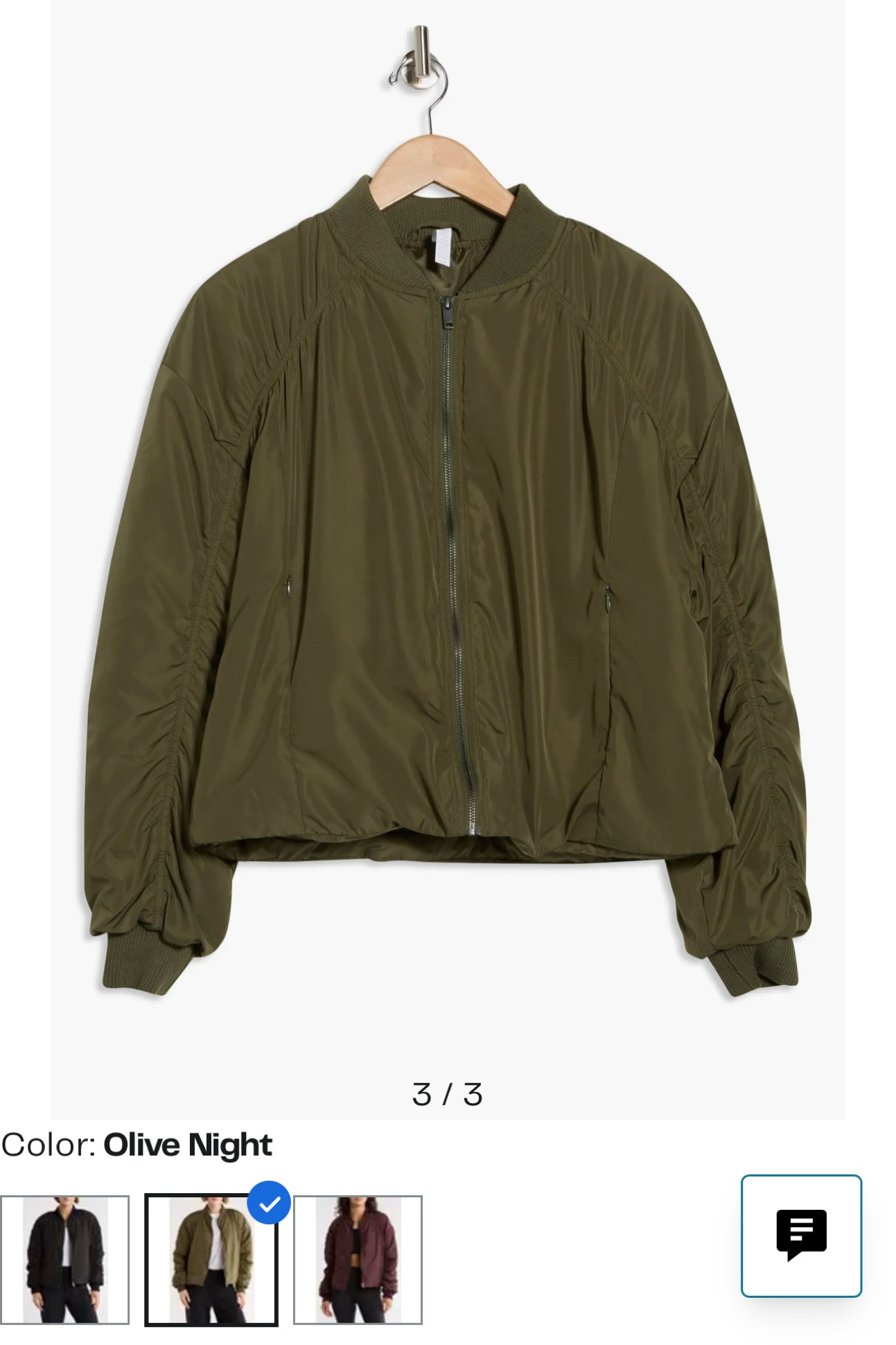 $100 bomber jacket on sale for $24! I just ordered this for an upcoming trip. It comes in two other colors. Reviews say it runs large so I sized down. 

#LTKTravel #LTKootd #LTKSaleAlert