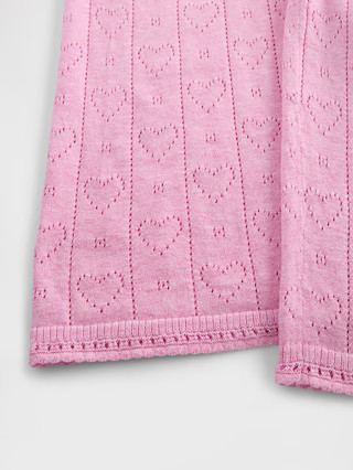 Lightweight CashSoft Pointelle Heart PJ Pants | Gap (US)