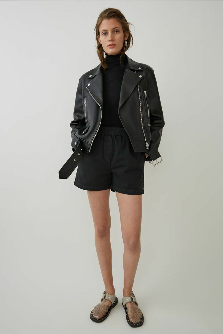ACNE STUDIOS Merlyn oversized Leather Jacket-FR32 | eBay | eBay US