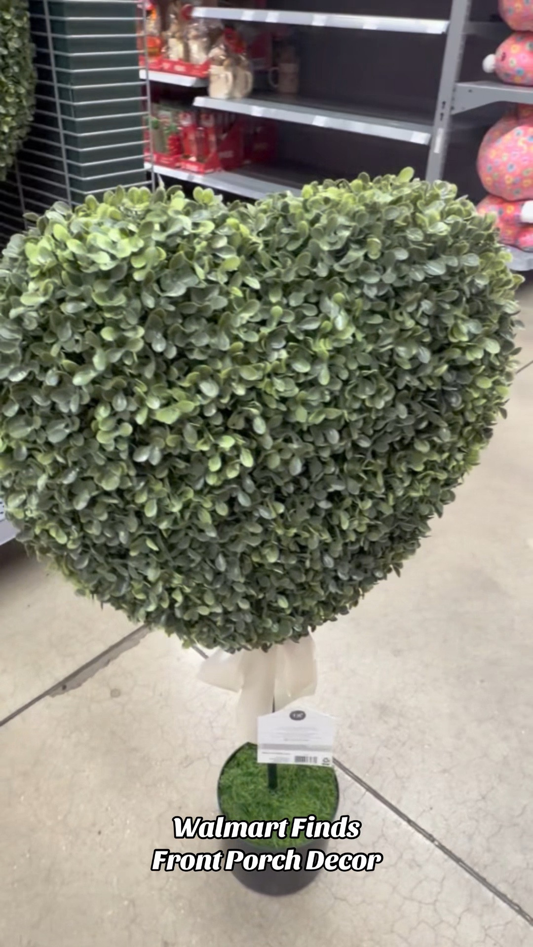 Walmart Valentine porch finds ❤️
This boxwood heart topiary instantly sets the mood, and the rug ties everything together for an easy, welcoming entry. Simple swaps like this make seasonal decorating effortless—no overthinking required. Perfect for Valentine’s Day and easy to transition into spring.

#WalmartFinds #ValentinesDecor #PorchDecor #SeasonalStyling #OutdoorDecor #HomeInspo #AffordableDecor #FrontPorchStyle #ValentinesHome