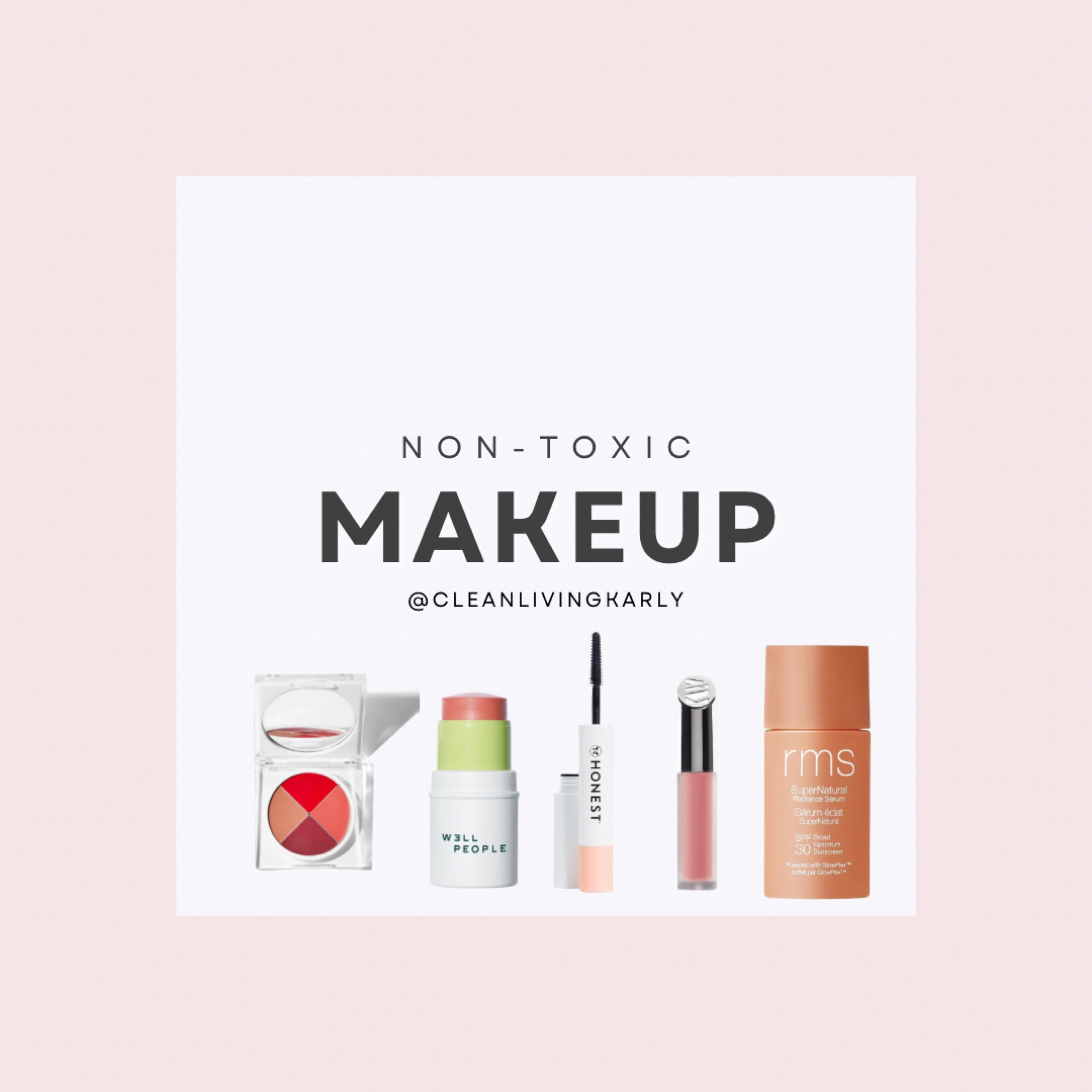 My simple NON TOXIC makeup routine!! Clean beauty!! 

#LTKFindsUnder50 #LTKBeauty #LTKStyleTip