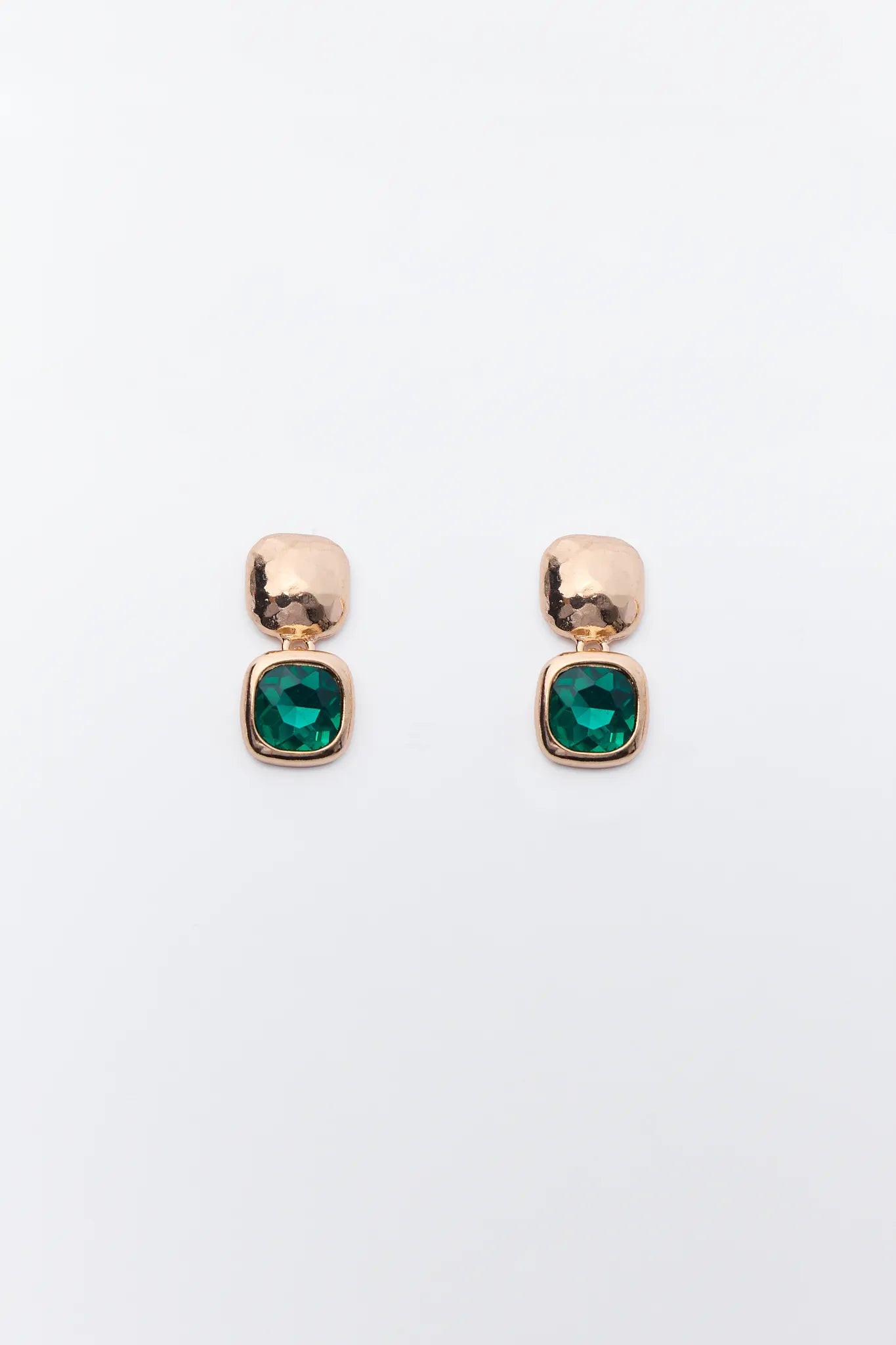 Harley Emerald Drop Earrings | Avara