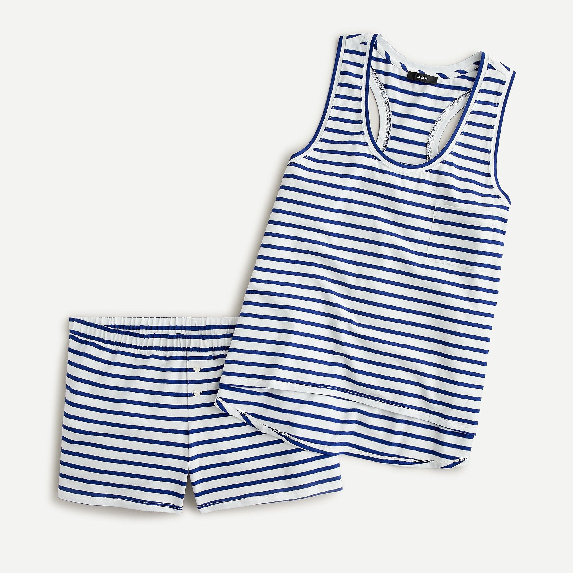 Dreamy pajama tank set in stripe | J.Crew US