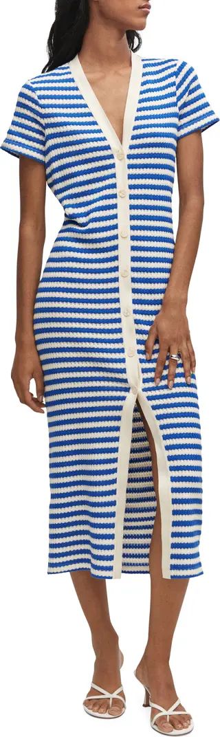 MANGO Stripe Jersey Sweater Dress | Nordstrom | Nordstrom