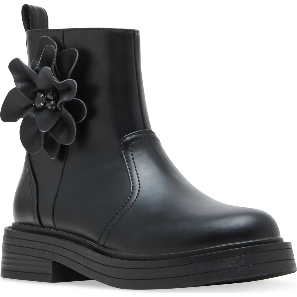 Steve Madden Kids' Billa Bootie in Black at Nordstrom, Size 4 M | Nordstrom