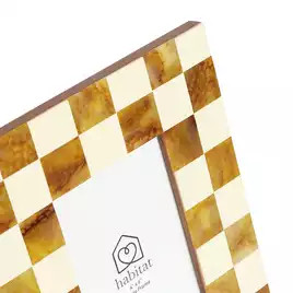 Habitat Chequered Resin Picture Frame - 4x6" | argos.co.uk