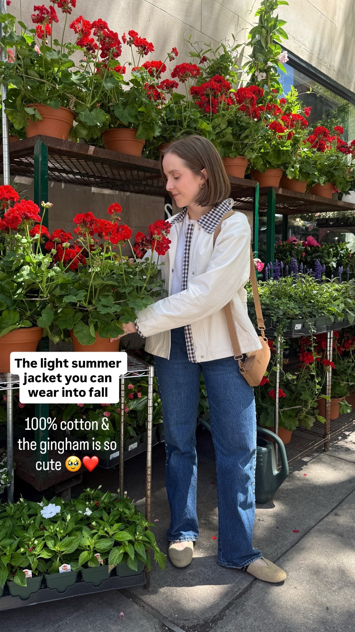 100% cotton barn jacket unlined and perfect to wear now in the summer as a light layer and indoors in the fall. Love how light and flexible the material is wearing xs

#LTKPetite #LTKootd #LTKSaleAlert