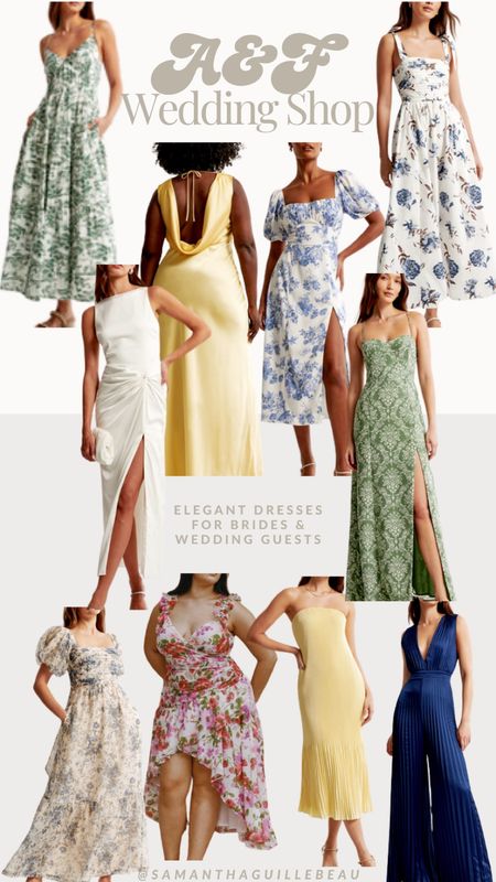 The Abercrombie & Fitch Wedding Shop is loaded with stunning, timeless looks

Exclusive Sale coming soon!

Wedding guest, bride, bridal, bridesmaid, bridal shower, event, maxi dress, puff sleeve dress, floral, spring wedding

#LTKSpringSale #LTKwedding #LTKGala