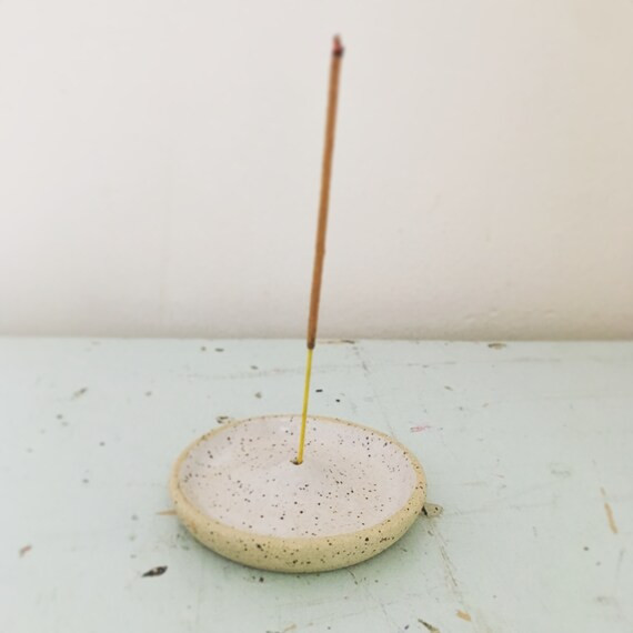 Hand made in Montréal stoneware incense holder  | Etsy | Etsy (CAD)
