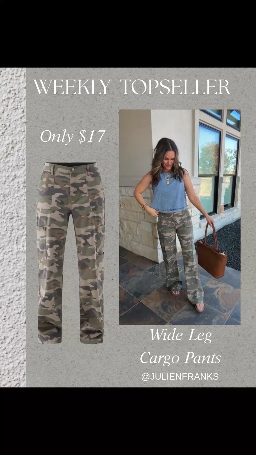 Viral Walmart camo pants are restocked + perfect through spring. I get a small and in regular length! I’m 5’3 but petite would probably fit better- high sellout risk for these ⭐️ 

 #LTKspring #LTKootd #LTKgrwm
