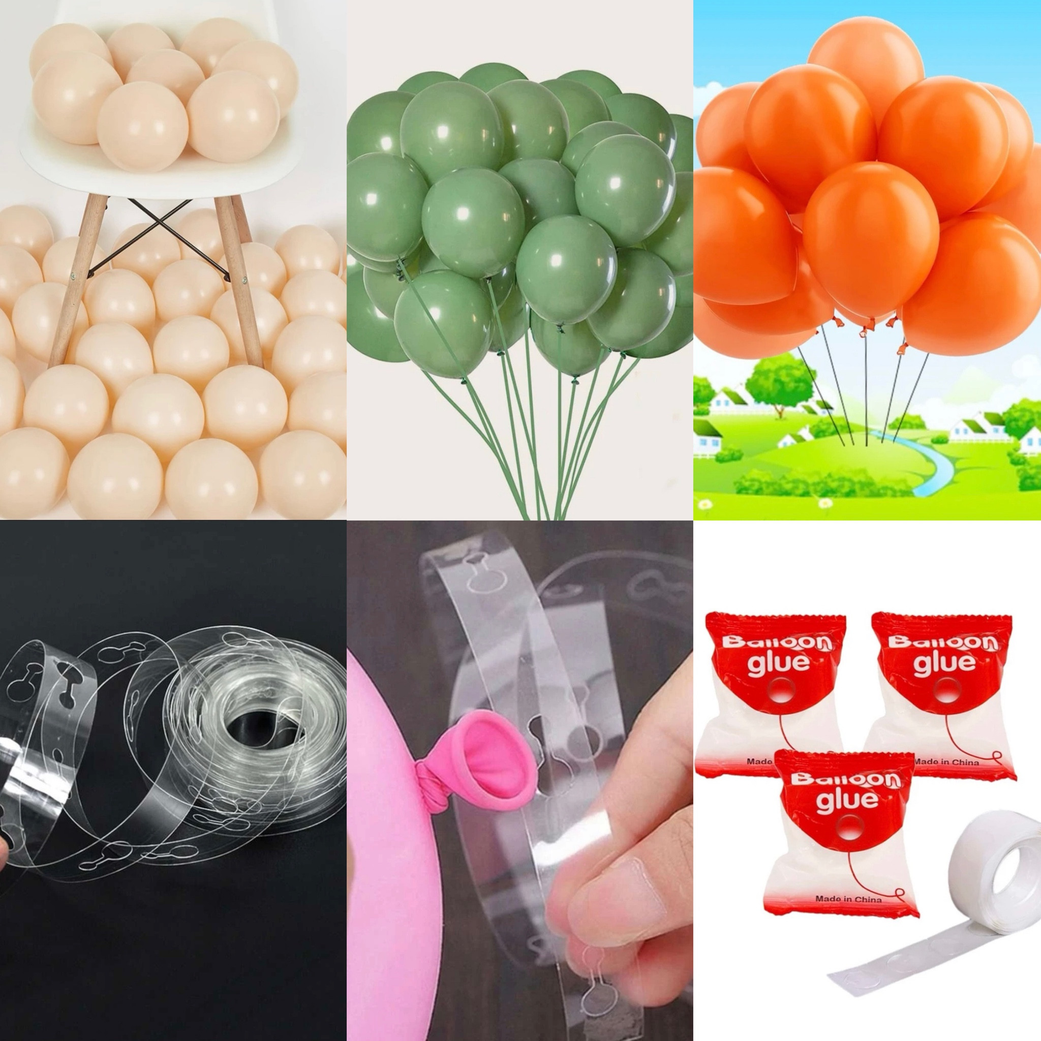 3pcs Balloon Glue Dot For Balloons Accessories Gallon Dot Birthday