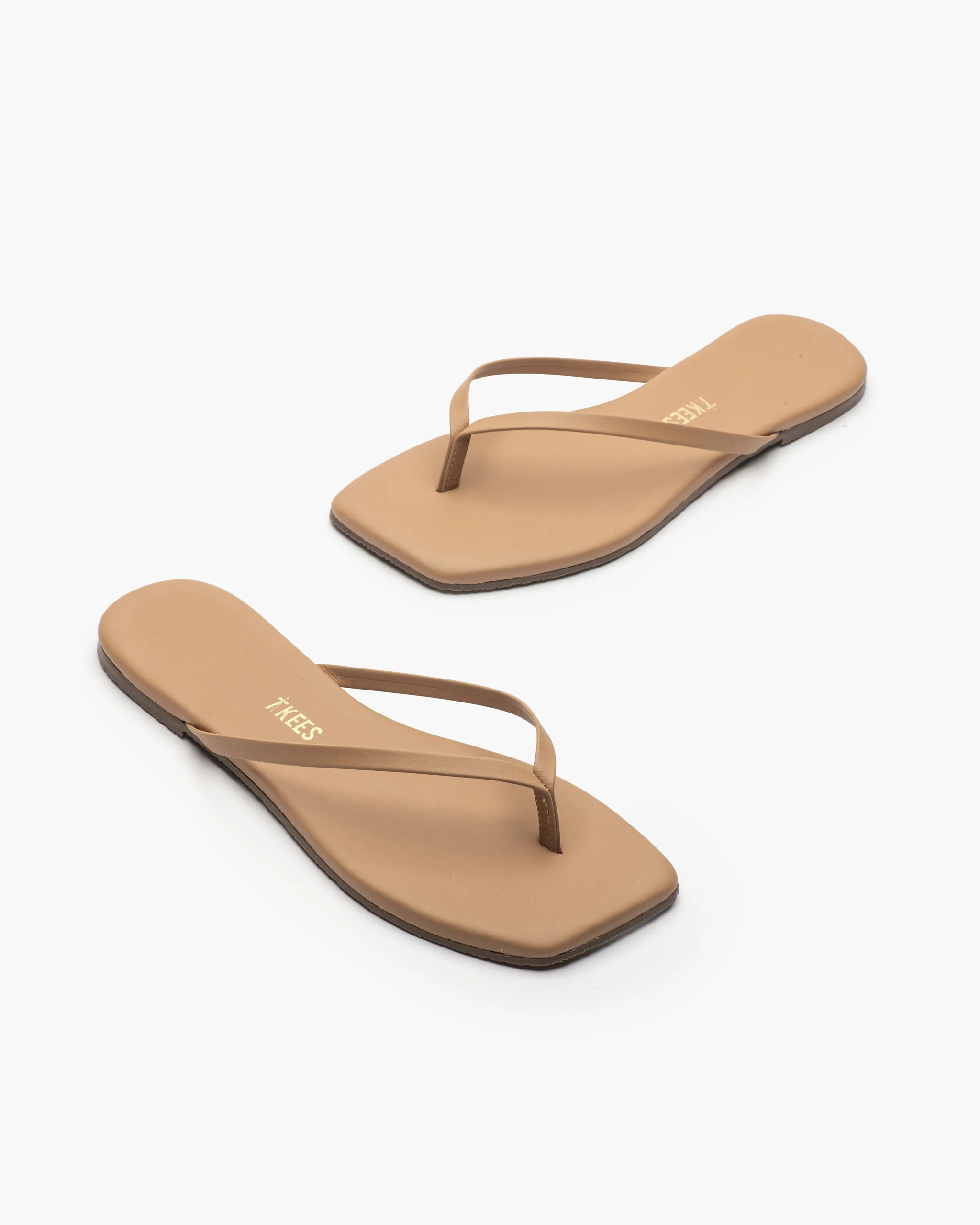Square Toe Lily in Cocobutter | Women's Sandals | TKEES | TKEES
