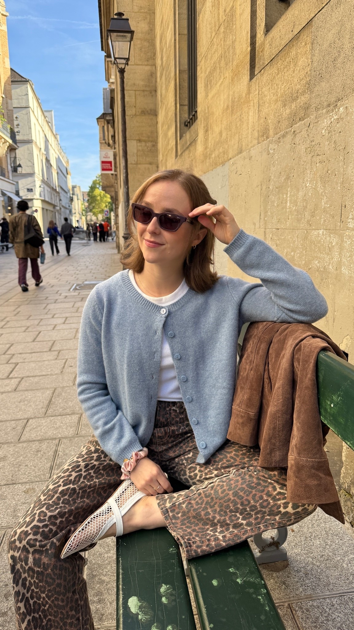 Paris ootd. Small cardigan (sized up 1) favorite suede jacket 3 years wearing #falloutfit

#LTKSaleAlert #LTKTravel