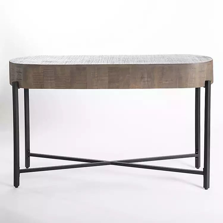 Jodi Mango Wood Console Table | Kirkland's Home