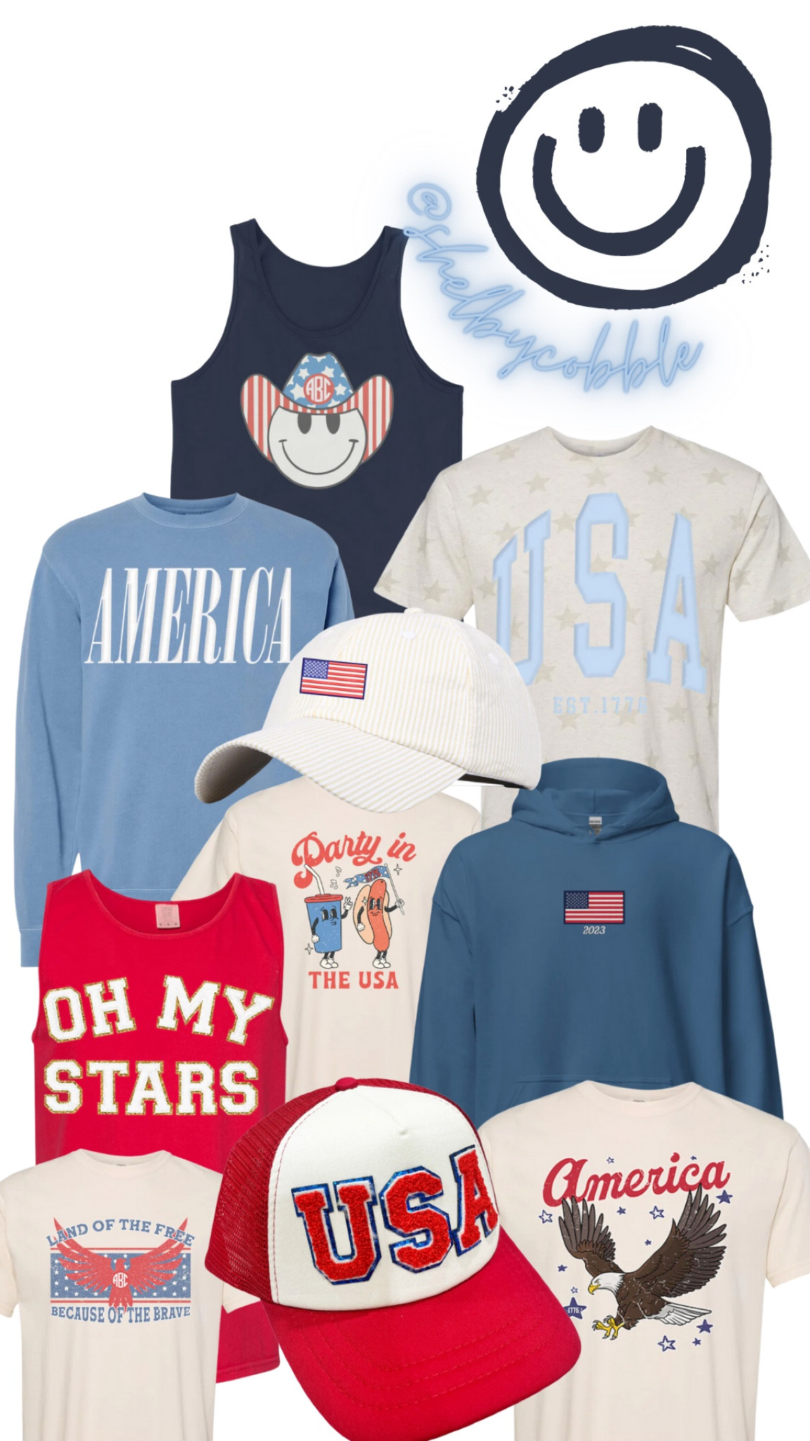 Patriotic items for the forth of July! All can be customized too! On sale too! 

#LTKSeasonal #LTKstyletip #LTKsalealert