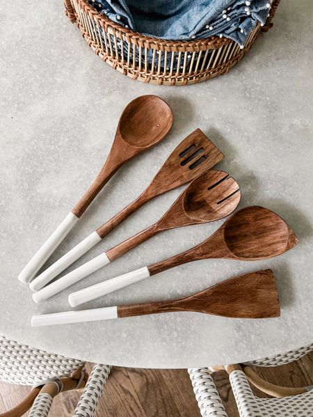 Ordered another set of these wooden utensils because we use them nonstop! Super affordable and pretty 🙌🏻

#LTKfindsunder50 #LTKstyletip #LTKhome