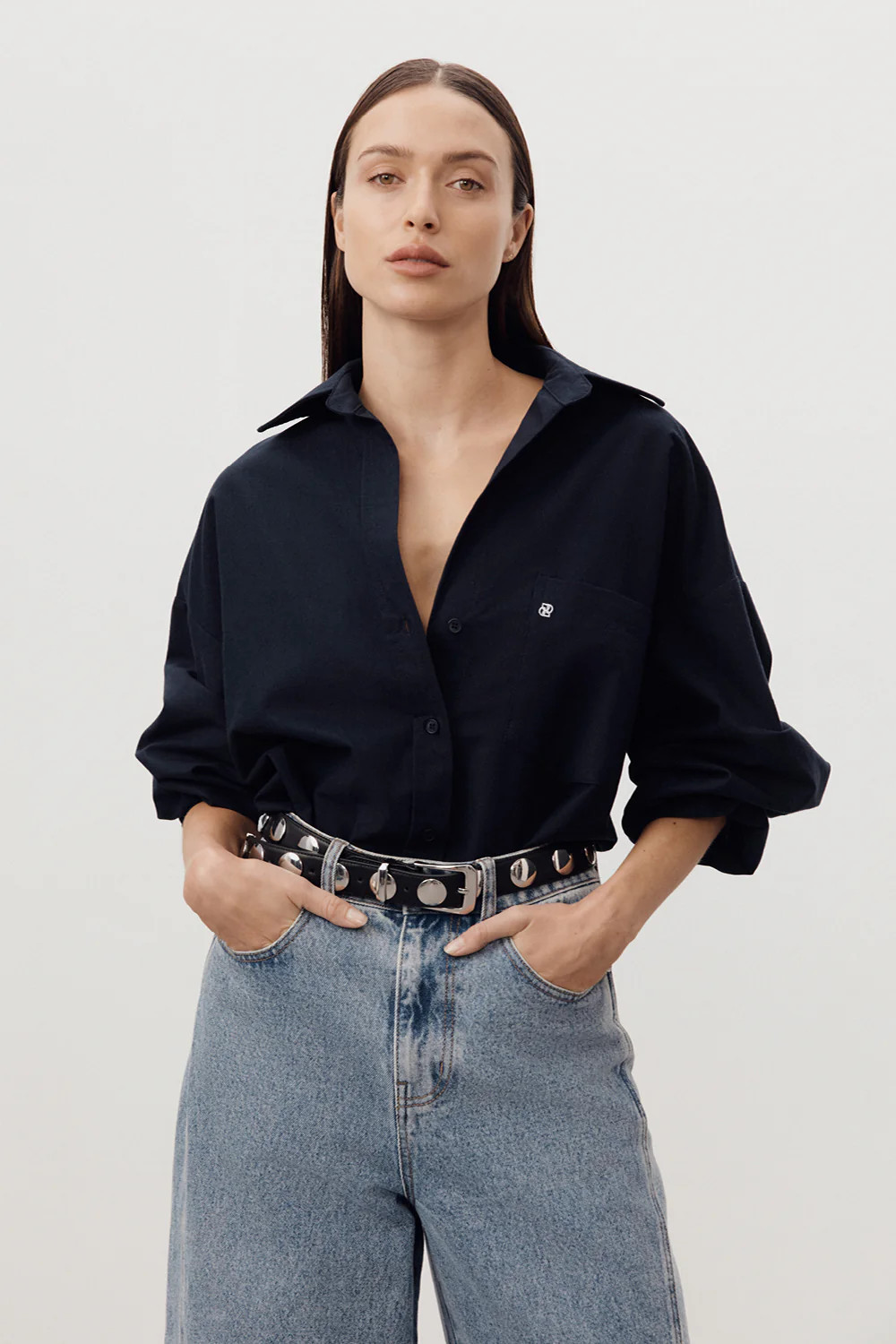 RHEA INK OVERSIZED COTTON SHIRT | DISSH