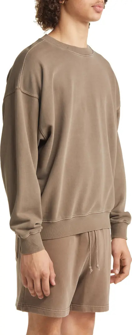Core Oversize Crewneck Sweatshirt | Nordstrom